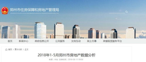 郑州房地产市场分析 5月商品住房均价降至8241元/㎡